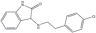  3-{[2-(4-chlorophenyl)ethyl]amino}-2,3-dihydro-1H-indol-2-one