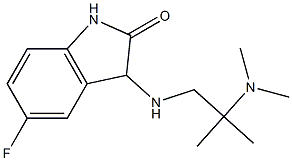  3-{[2-(dimethylamino)-2-methylpropyl]amino}-5-fluoro-2,3-dihydro-1H-indol-2-one