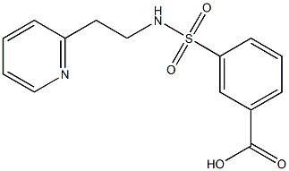 3-{[2-(pyridin-2-yl)ethyl]sulfamoyl}benzoic acid|