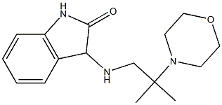  3-{[2-methyl-2-(morpholin-4-yl)propyl]amino}-2,3-dihydro-1H-indol-2-one