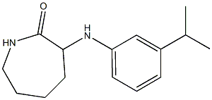  3-{[3-(propan-2-yl)phenyl]amino}azepan-2-one