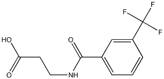 3-{[3-(trifluoromethyl)phenyl]formamido}propanoic acid