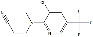 3-{[3-chloro-5-(trifluoromethyl)pyridin-2-yl](methyl)amino}propanenitrile