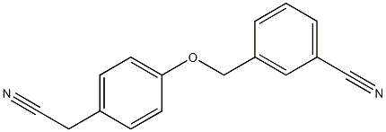 3-{[4-(cyanomethyl)phenoxy]methyl}benzonitrile
