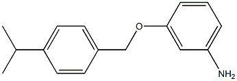 3-{[4-(propan-2-yl)phenyl]methoxy}aniline