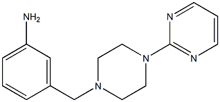 3-{[4-(pyrimidin-2-yl)piperazin-1-yl]methyl}aniline Structure