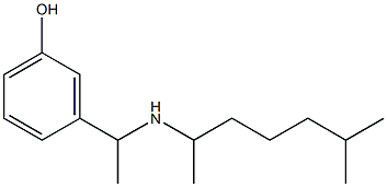 3-{1-[(6-methylheptan-2-yl)amino]ethyl}phenol|