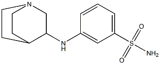  3-{1-azabicyclo[2.2.2]octan-3-ylamino}benzene-1-sulfonamide