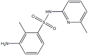  3-amino-2-methyl-N-(6-methylpyridin-2-yl)benzene-1-sulfonamide