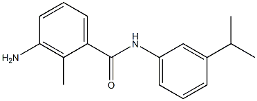 3-amino-2-methyl-N-[3-(propan-2-yl)phenyl]benzamide