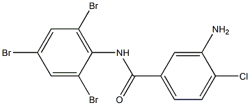 3-amino-4-chloro-N-(2,4,6-tribromophenyl)benzamide|