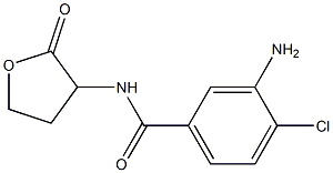 3-amino-4-chloro-N-(2-oxooxolan-3-yl)benzamide|