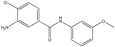 3-amino-4-chloro-N-(3-methoxyphenyl)benzamide