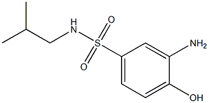 3-amino-4-hydroxy-N-(2-methylpropyl)benzene-1-sulfonamide