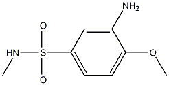 3-amino-4-methoxy-N-methylbenzene-1-sulfonamide
