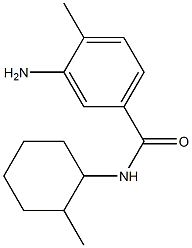  3-amino-4-methyl-N-(2-methylcyclohexyl)benzamide