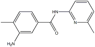 3-amino-4-methyl-N-(6-methylpyridin-2-yl)benzamide Structure