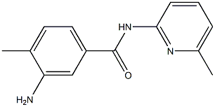  3-amino-4-methyl-N-(6-methylpyridin-2-yl)benzamide