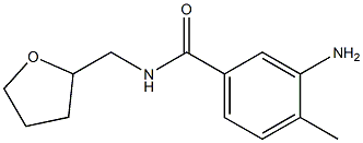 3-amino-4-methyl-N-(tetrahydrofuran-2-ylmethyl)benzamide