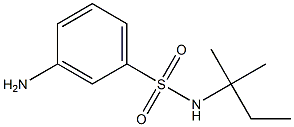 3-amino-N-(1,1-dimethylpropyl)benzenesulfonamide