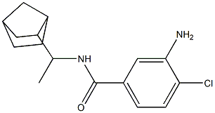 3-amino-N-(1-{bicyclo[2.2.1]heptan-2-yl}ethyl)-4-chlorobenzamide|