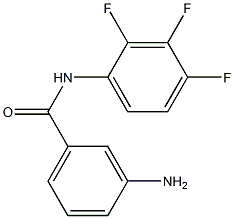 3-amino-N-(2,3,4-trifluorophenyl)benzamide Struktur