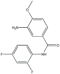 3-amino-N-(2,4-difluorophenyl)-4-methoxybenzamide|