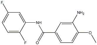 3-amino-N-(2,5-difluorophenyl)-4-methoxybenzamide Structure