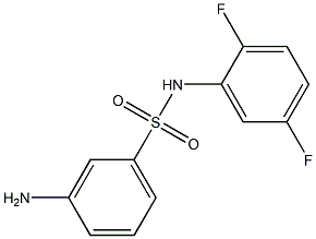  3-amino-N-(2,5-difluorophenyl)benzene-1-sulfonamide