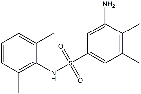  3-amino-N-(2,6-dimethylphenyl)-4,5-dimethylbenzene-1-sulfonamide