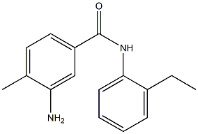 3-amino-N-(2-ethylphenyl)-4-methylbenzamide Structure