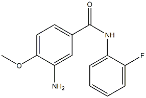 3-amino-N-(2-fluorophenyl)-4-methoxybenzamide Structure