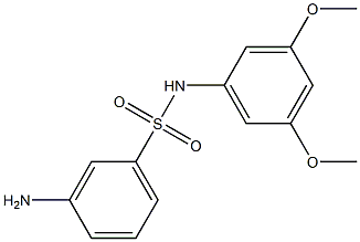 3-amino-N-(3,5-dimethoxyphenyl)benzene-1-sulfonamide