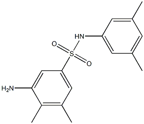 3-amino-N-(3,5-dimethylphenyl)-4,5-dimethylbenzene-1-sulfonamide|