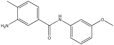 3-amino-N-(3-methoxyphenyl)-4-methylbenzamide Structure