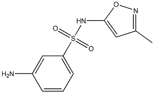 3-amino-N-(3-methyl-1,2-oxazol-5-yl)benzene-1-sulfonamide