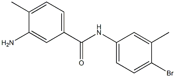 3-amino-N-(4-bromo-3-methylphenyl)-4-methylbenzamide Struktur