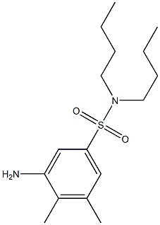 3-amino-N,N-dibutyl-4,5-dimethylbenzene-1-sulfonamide