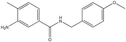 3-amino-N-[(4-methoxyphenyl)methyl]-4-methylbenzamide