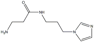 3-amino-N-[3-(1H-imidazol-1-yl)propyl]propanamide