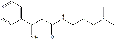 3-amino-N-[3-(dimethylamino)propyl]-3-phenylpropanamide