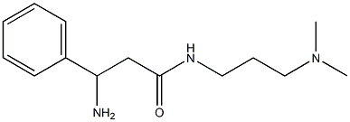  3-amino-N-[3-(dimethylamino)propyl]-3-phenylpropanamide