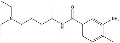 3-amino-N-[5-(diethylamino)pentan-2-yl]-4-methylbenzamide