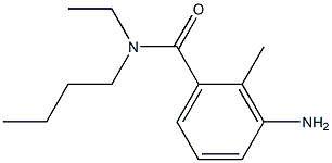  3-amino-N-butyl-N-ethyl-2-methylbenzamide