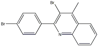 3-bromo-2-(4-bromophenyl)-4-methylquinoline