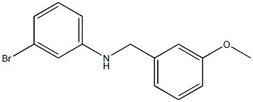 3-bromo-N-[(3-methoxyphenyl)methyl]aniline