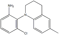 3-chloro-2-(6-methyl-1,2,3,4-tetrahydroquinolin-1-yl)aniline|