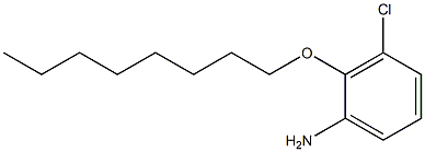 3-chloro-2-(octyloxy)aniline Structure