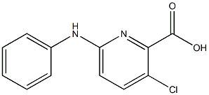  3-chloro-6-(phenylamino)pyridine-2-carboxylic acid