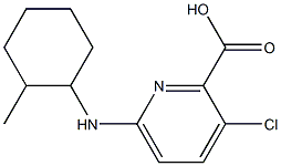  3-chloro-6-[(2-methylcyclohexyl)amino]pyridine-2-carboxylic acid